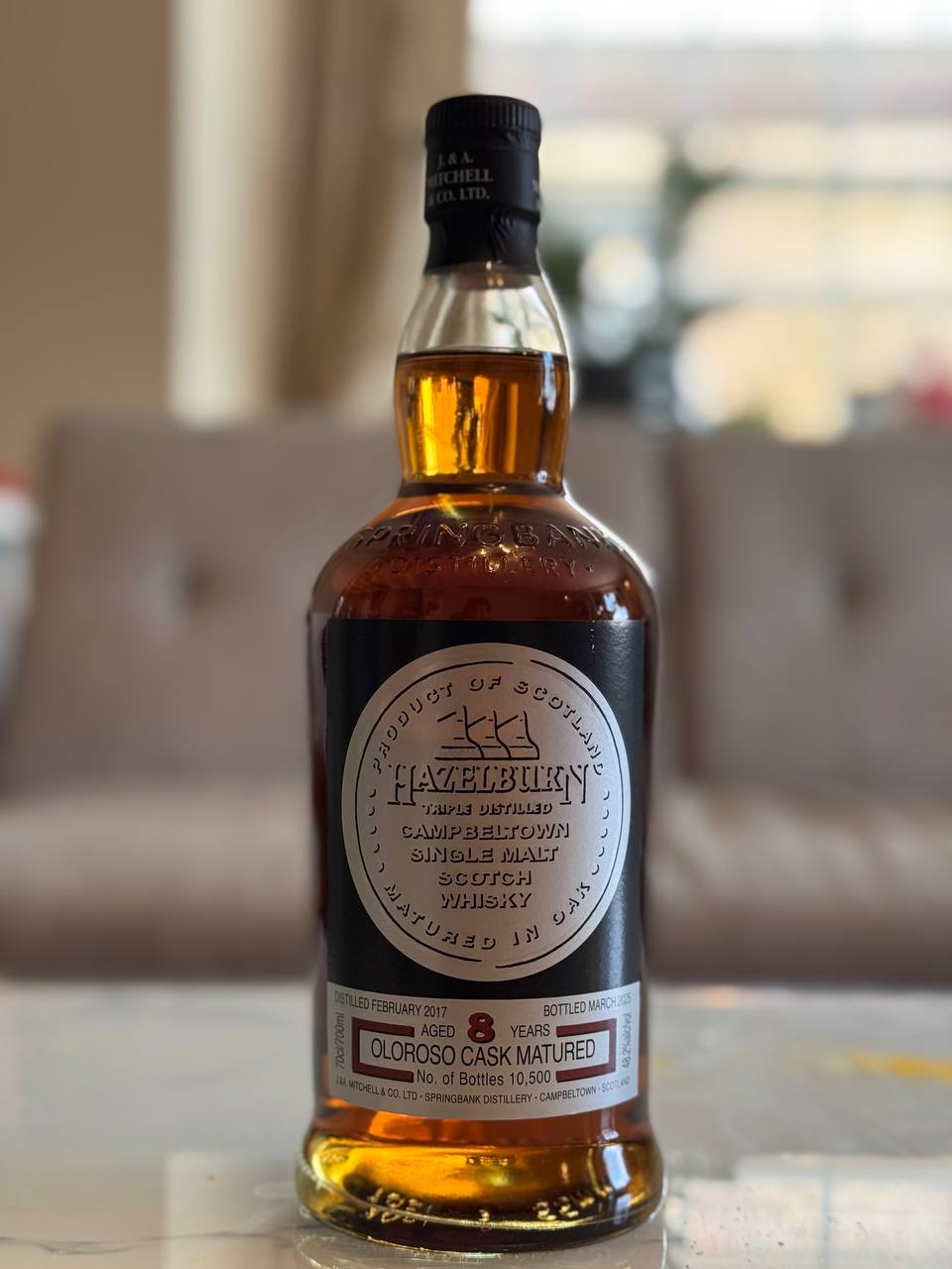 Hazalburn 8yo Sherry Wood - 70cl - 48.2% ABV