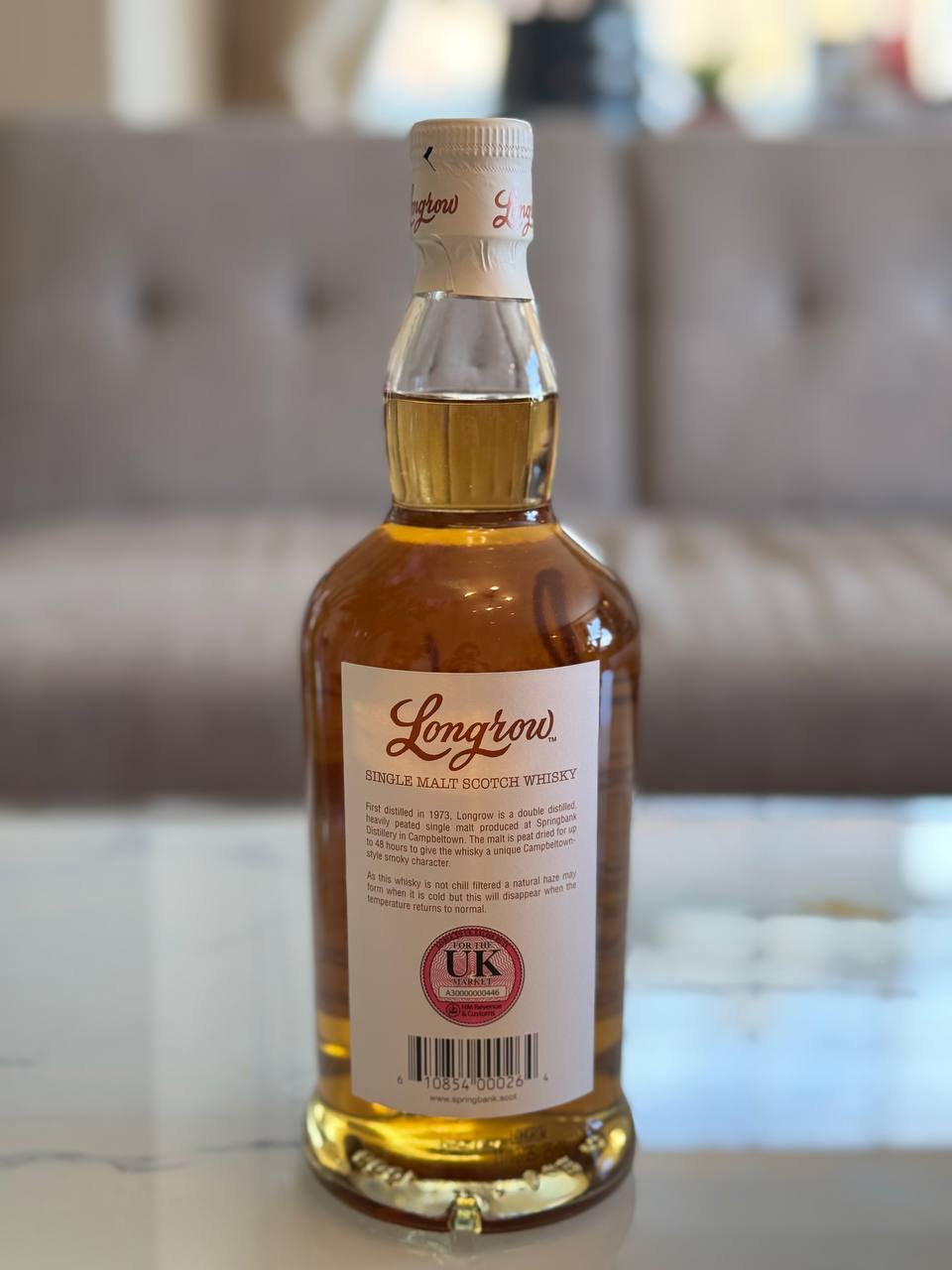 Longrow Peated Campbeltown - 70cl - 46% ABV
