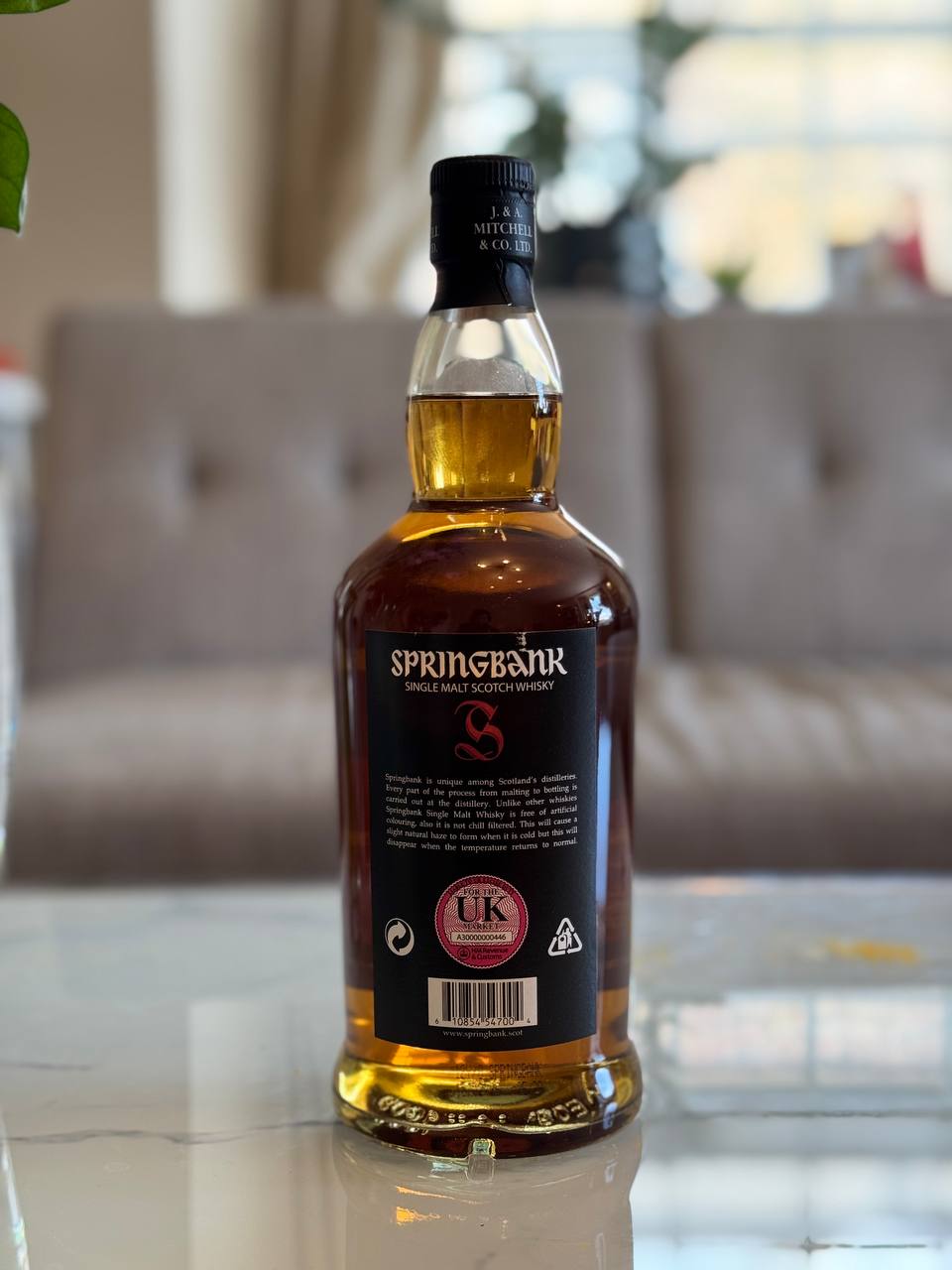 Springbank 12 Year Old Cask Strength Batch 27 - 70cl - 55.9% ABV
