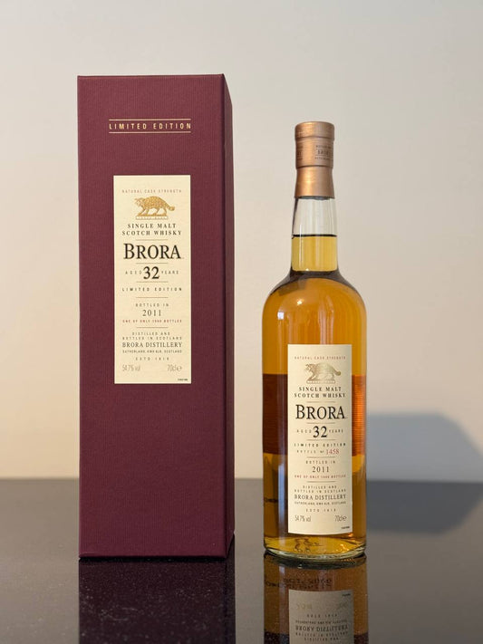 Brora 32 Years Old (2011) - 54.7% ABV - 70cl