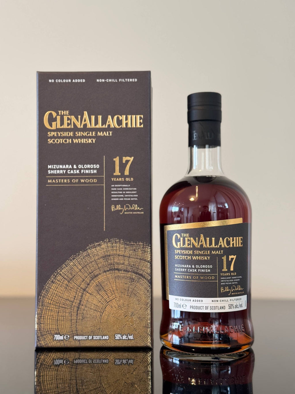 Glenallachie 17 Years Old Mizunara and Oloroso Sherry Cask, 70cl, 50%