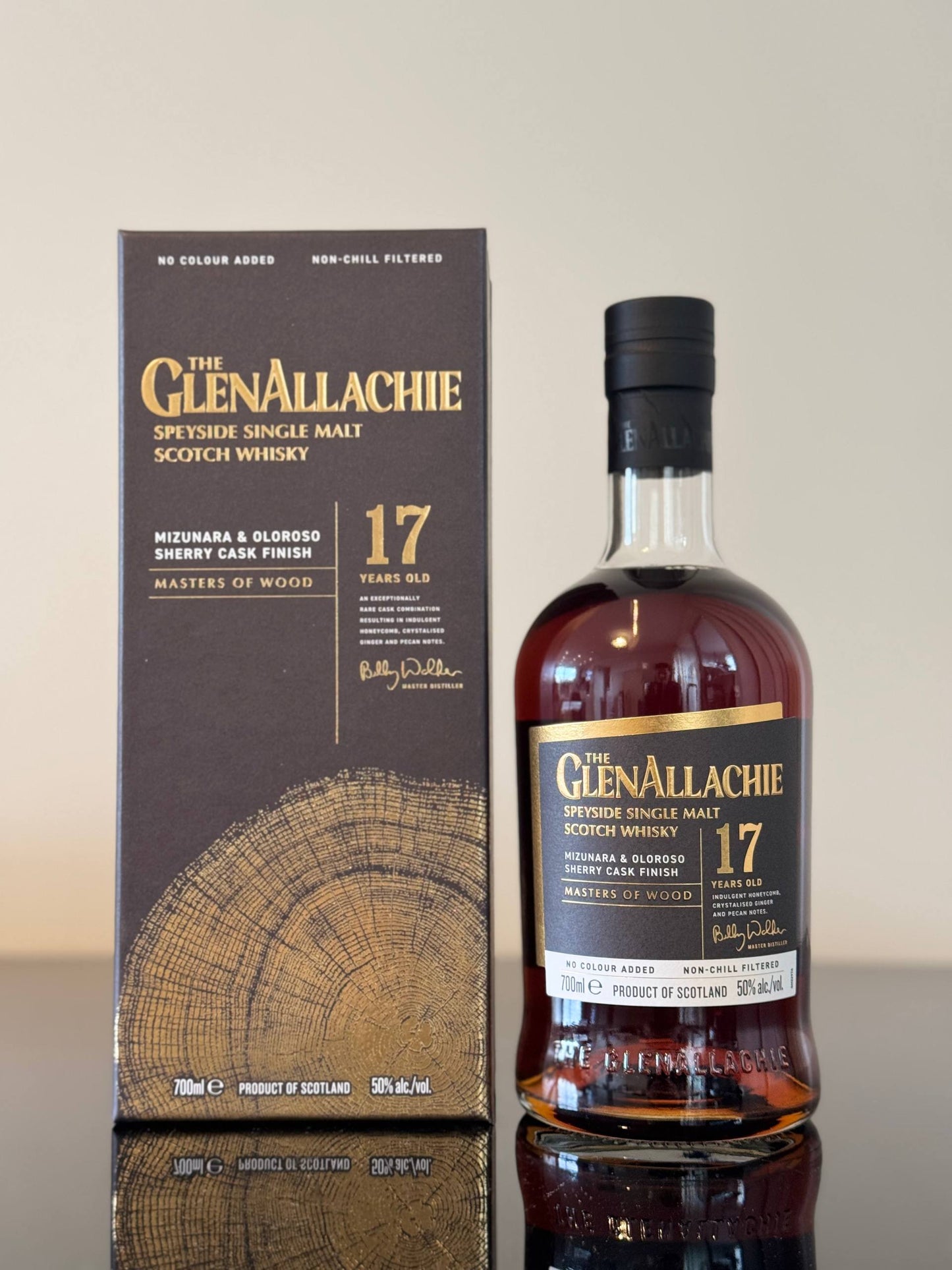 Glenallachie 17 Years Old Mizunara and Oloroso Sherry Cask, 70cl, 50%