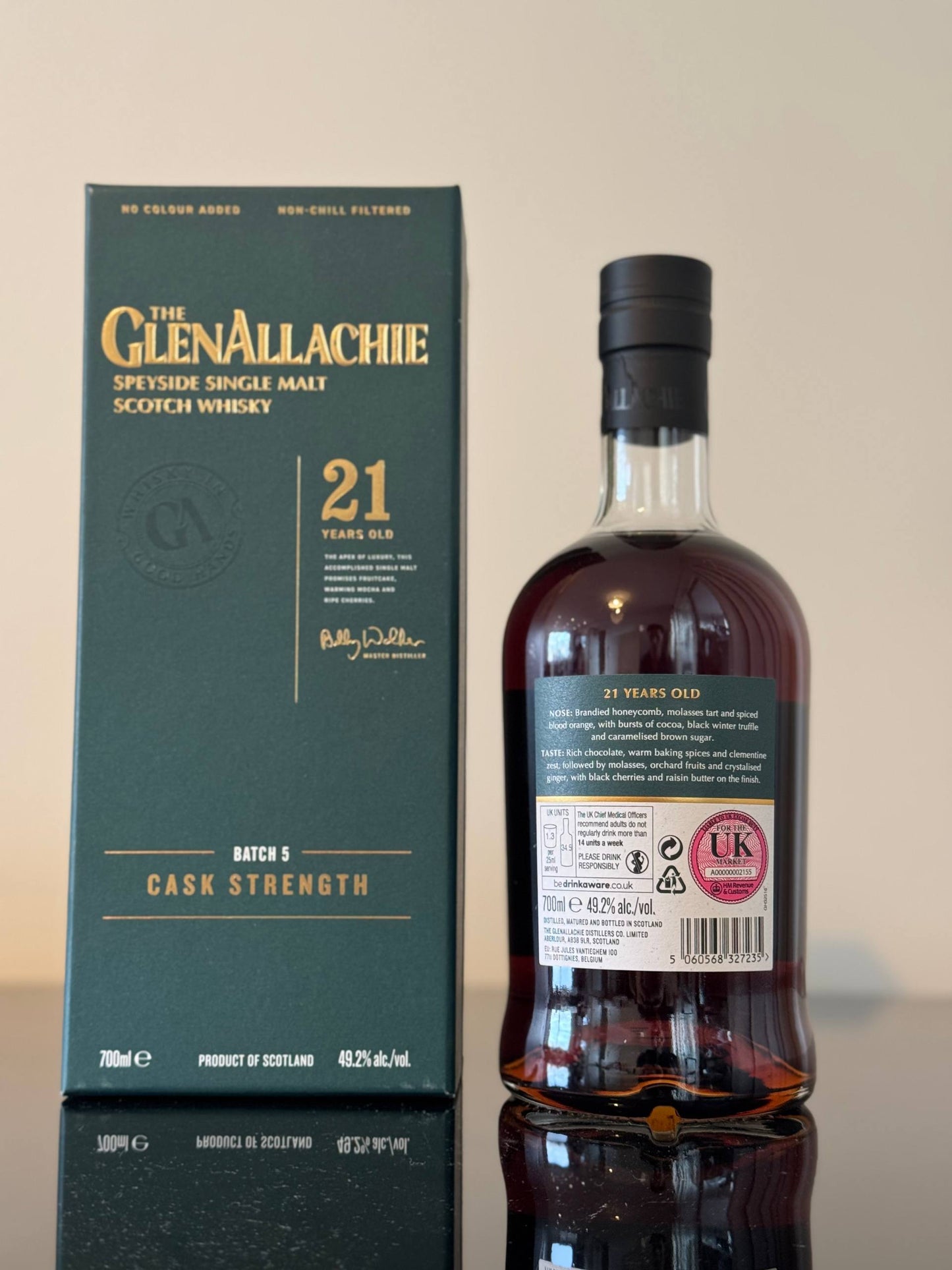 Glenallachie 21yo Batch 5 Cask Strength, 70cl, 49.2%