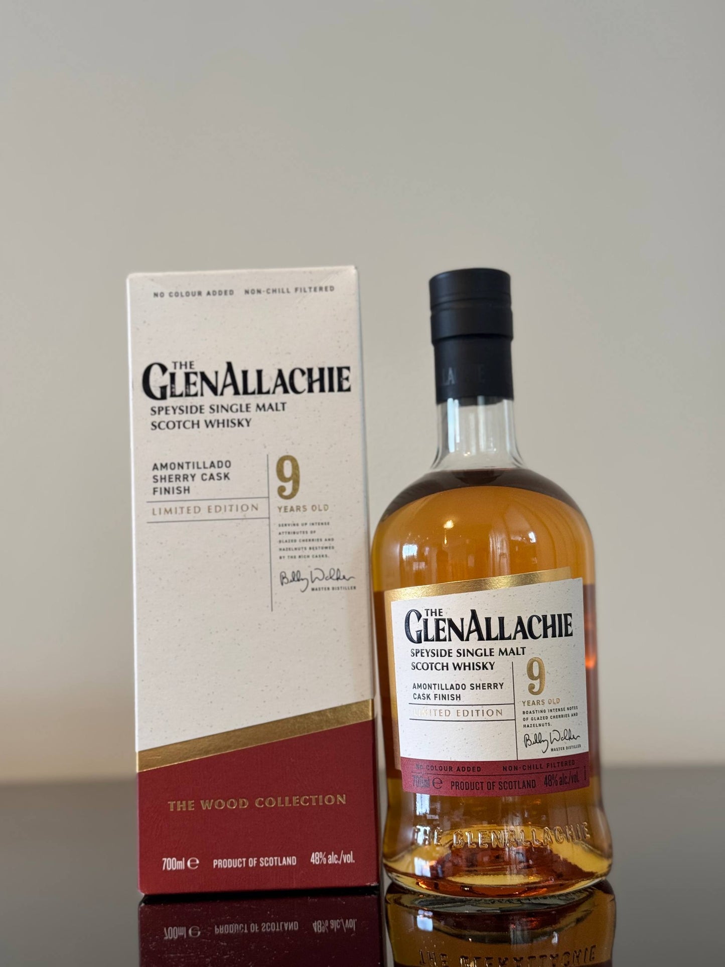 Glenallachie 9 Years Old Fino Sherry Cask, 70cl, 48%