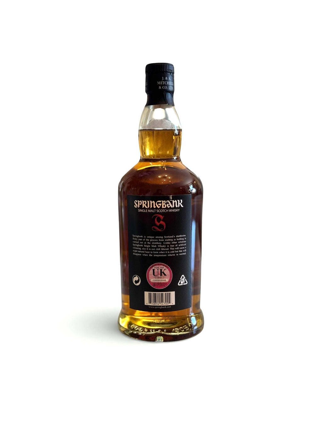 Springbank 12 Year Old Cask Strength Batch 27 - 70cl - 55.9% ABV
