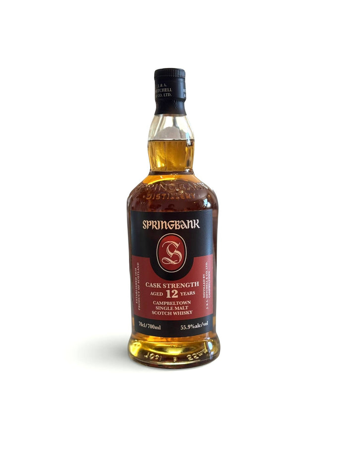 Springbank 12 Year Old Cask Strength Batch 27 - 70cl - 55.9% ABV