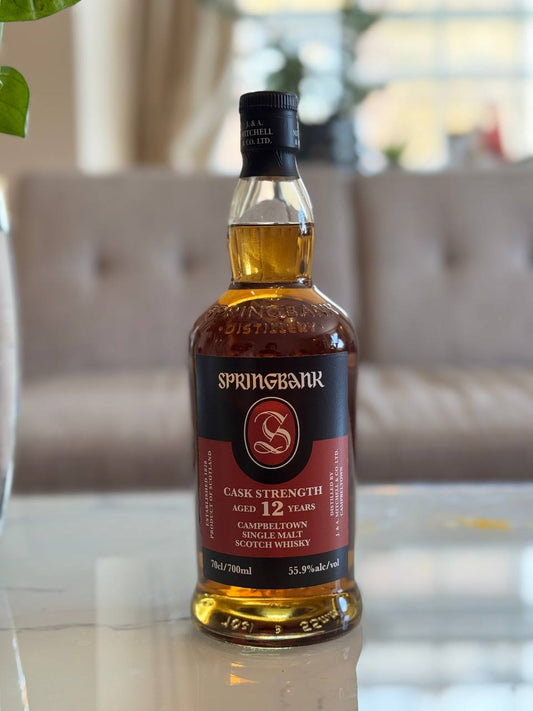 Springbank 12 Year Old Cask Strength Batch 27 - 70cl - 55.9% ABV