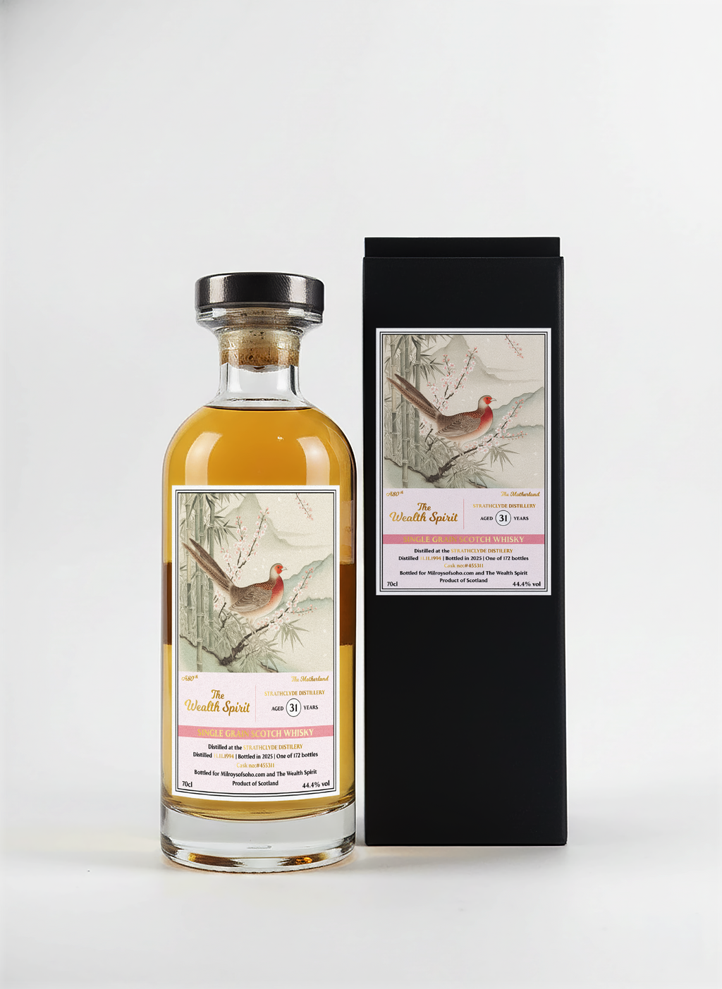 Strathclyde 31yo, 70cl, 44.4% - The Wealth Spirit x Milroys