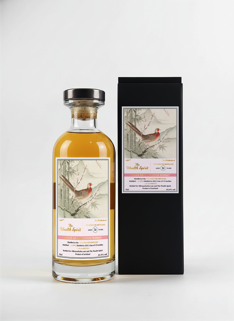 Strathclyde 31yo, 70cl, 44.4% - The Wealth Spirit x Milroys