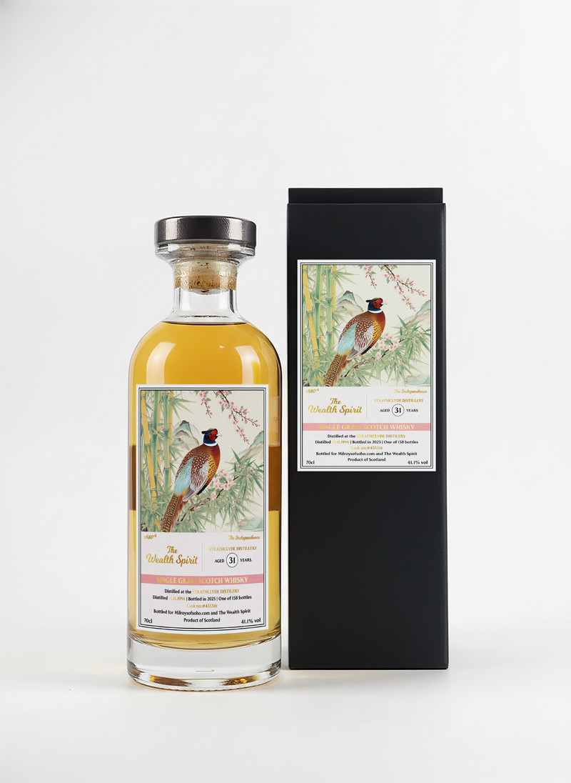 Strathclyde 31yo, 70cl, 41.1% - The Wealth Spirit x Milroys