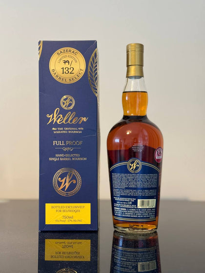 W.L. Weller Selfridge Exclusive Full Proof - 57% ABV - 75cl