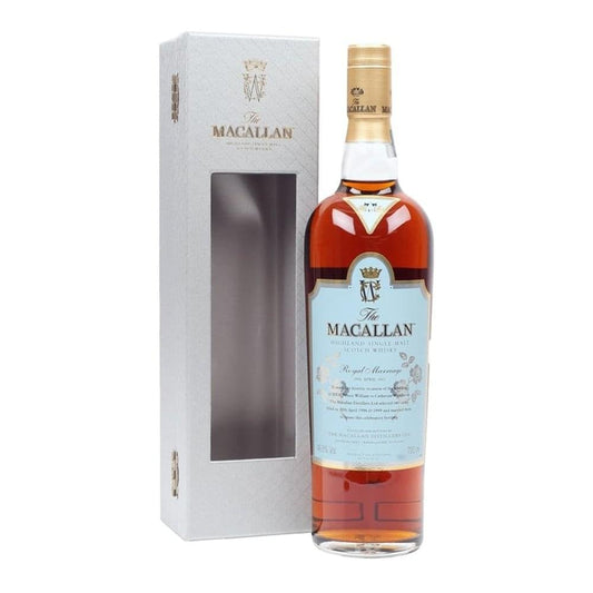 The Macallan Royal Marriage - Kate & William - 46.8% ABV - 70cl